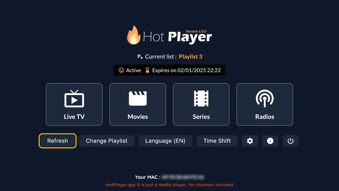 HOT IPTV SUBSCRIPTION